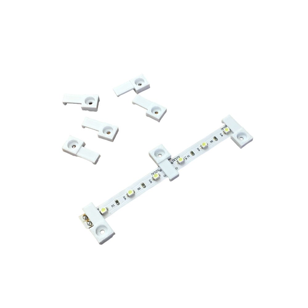 Şerit Led Tutucu - 50 Adet (Vidaları Dahil) - Görsel 2