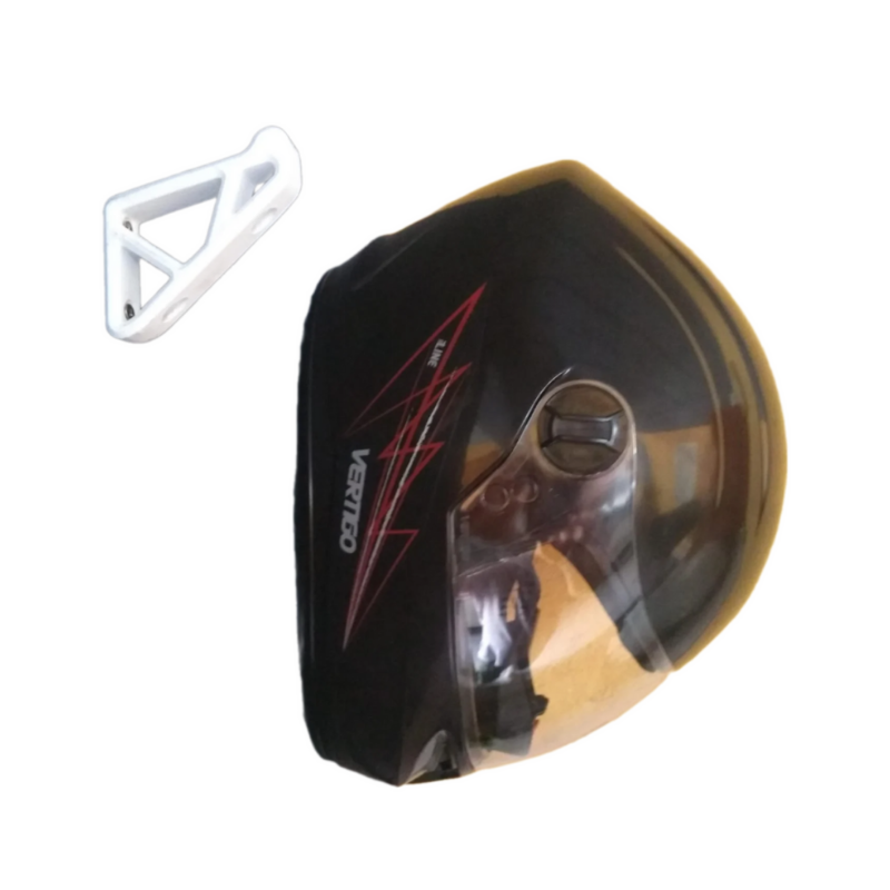 Motosiklet Bisiklet Scooter için Kask Duvar Askısı Modern - Kask Tutucu (Montaj Aparatları Dahil) - Görsel 3