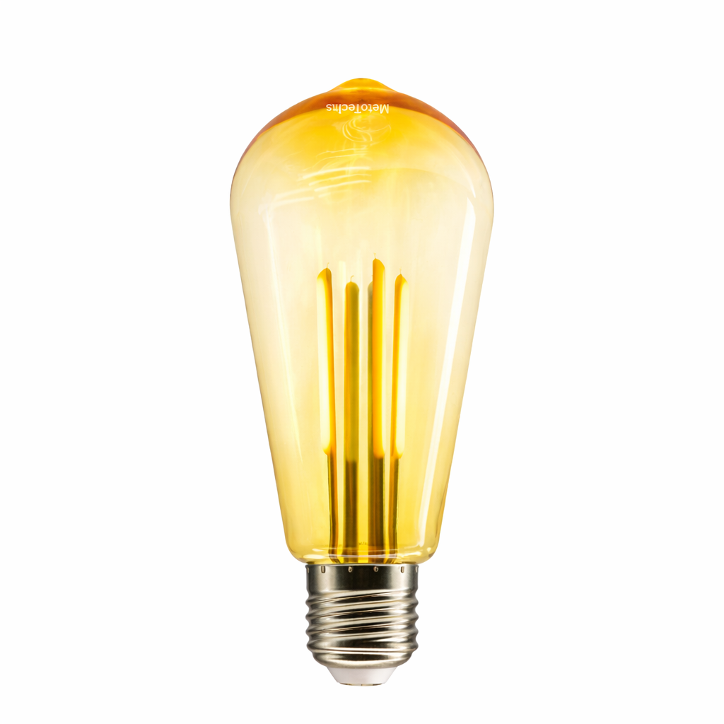 4W 500Lm Filament LED ST64 Rustik Ampul - Kırılmaz Gövde